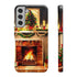 Warm Chirstmas Hearth - Impact Resistant Phone Case Samsung Galaxy S22 Plus Glossy